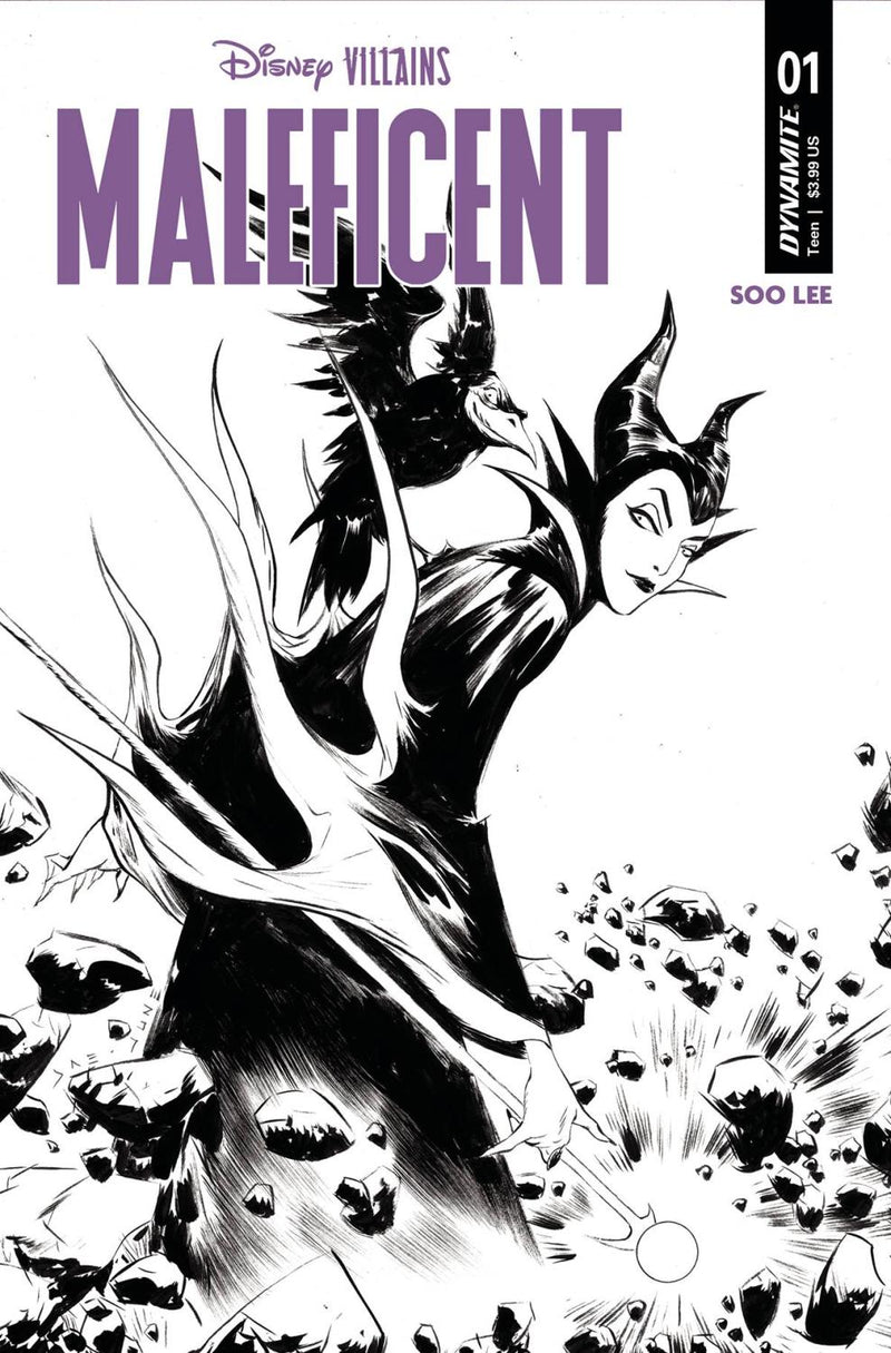 Disney Villains: Maleficent 2023 #1 Cover I - Jae Lee B&W - back issue