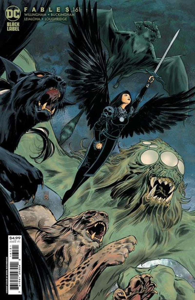 FABLES #161 CVR B MARK BUCKINGHAM CARD STOCK VAR (OF 162)