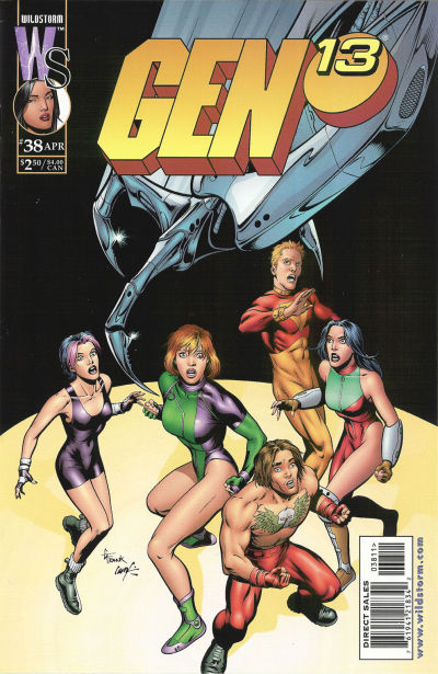 Gen 13 1999 #38 Gary Frank / Cam Smith Cover - back issue - $3.00