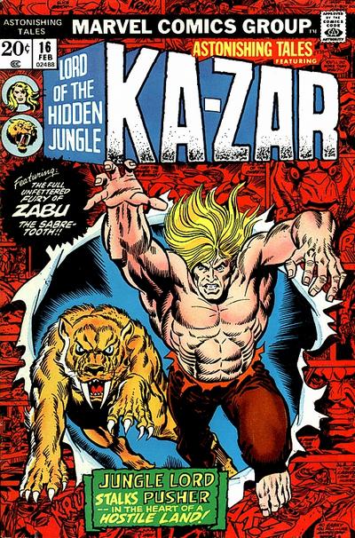 Astonishing Tales 1970 #16 Regular Edition - back issue - $5.00
