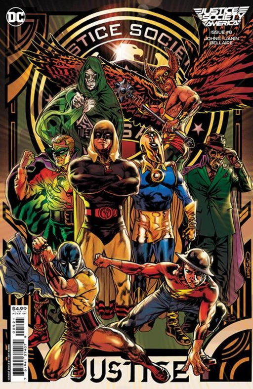 JUSTICE SOCIETY OF AMERICA #8 CVR B TONY HARRIS CARD STOCK VAR (OF 12)