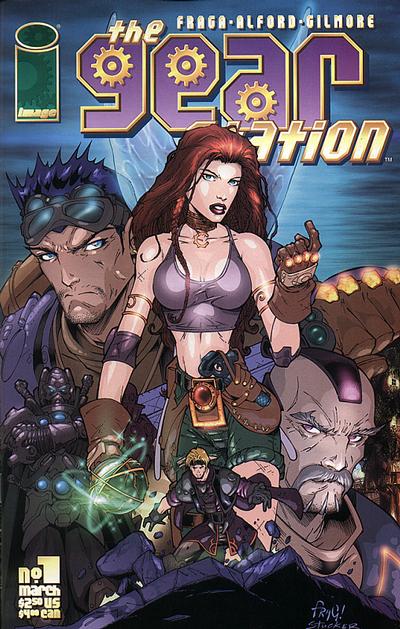 The Gear Station 2000 #1 Dan Fraga Cover Signed by Dan Fraga - back issue - $10.00