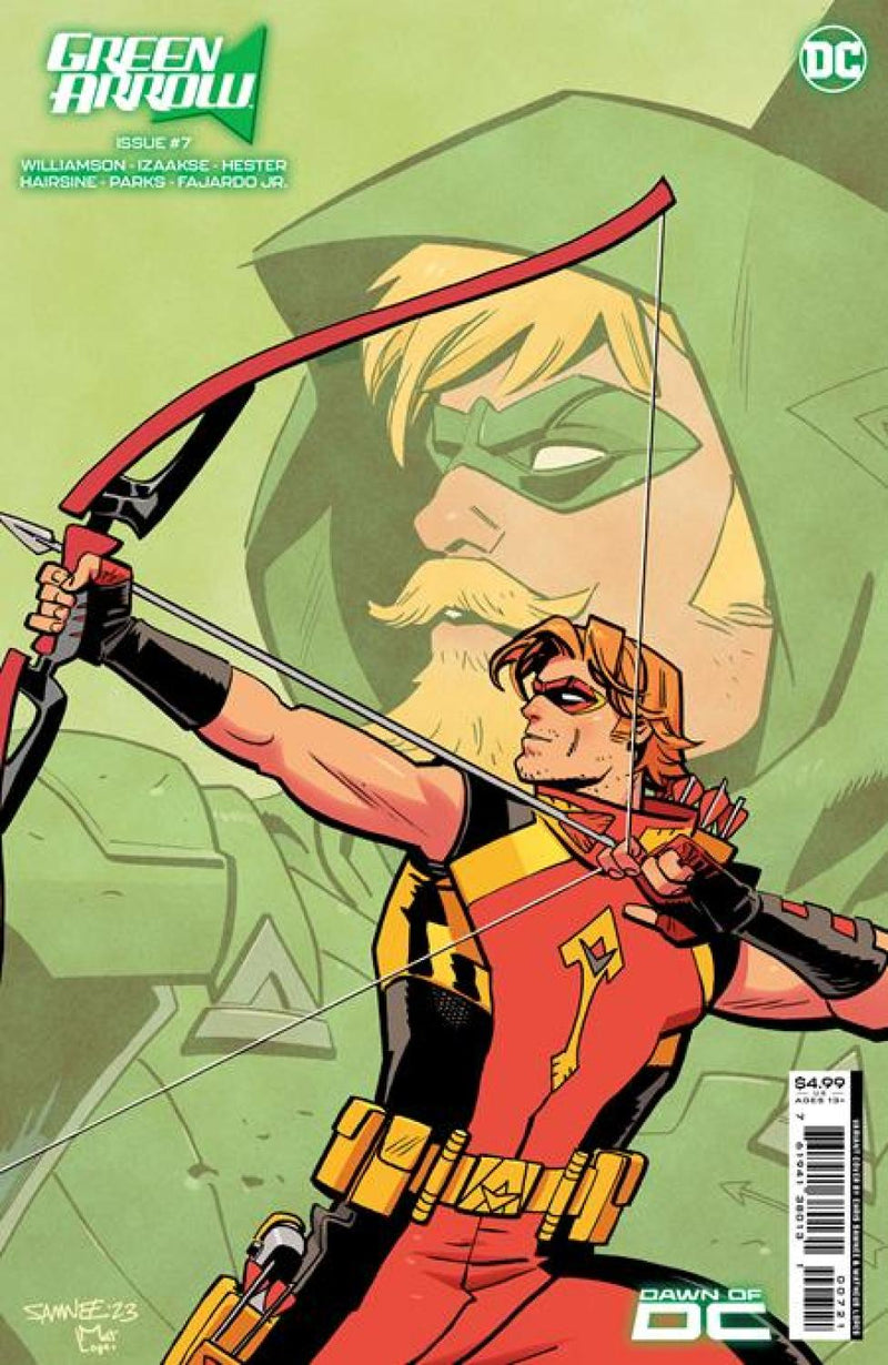 GREEN ARROW #7 CVR B CHRIS SAMNEE CARD STOCK VAR (OF 12)