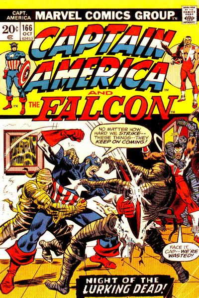 Captain America 1968 #166 Regular Edition - back issue - $9.00