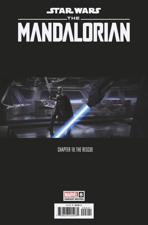 STAR WARS THE MANDALORIAN SEASON 2 #8 CONCEPT ART VAR CVR B