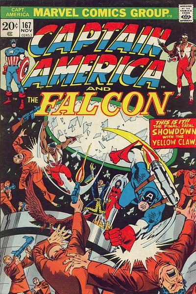Captain America 1968 #167 Regular Edition - back issue - $20.00
