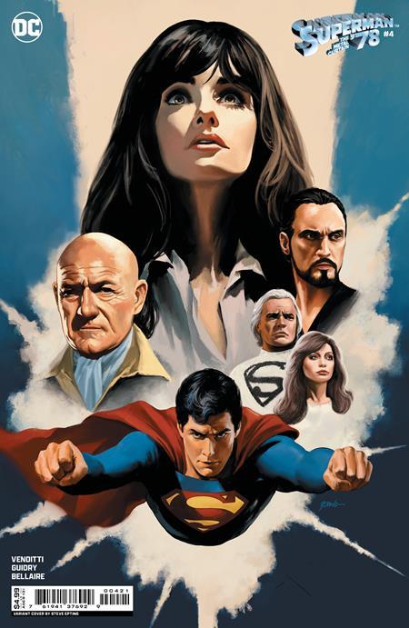 SUPERMAN 78 THE METAL CURTAIN #4 CVR B STEVE EPTING CARD STOCK VAR OF 6