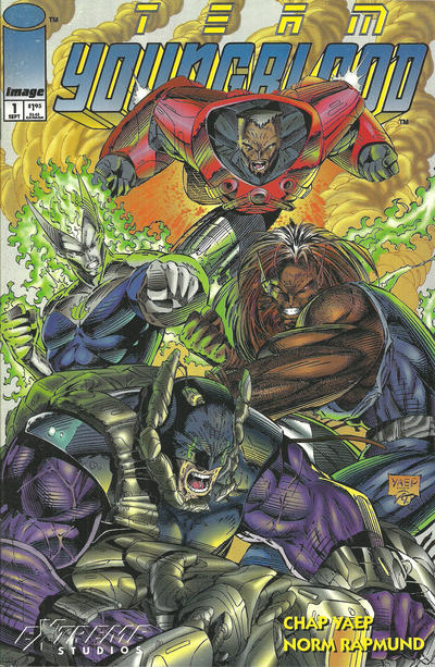 Team Youngblood 1993 #1 - back issue - $3.00
