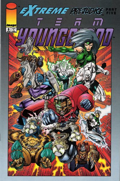 Team Youngblood 1993 #8 - back issue - $3.00