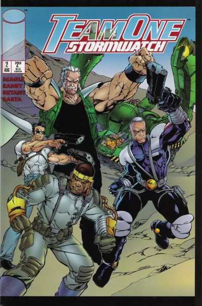 Team One: Stormwatch 1995 #2 - back issue - $2.00
