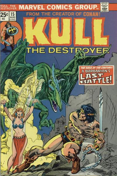 Kull, the Destroyer 1973 #15 - back issue