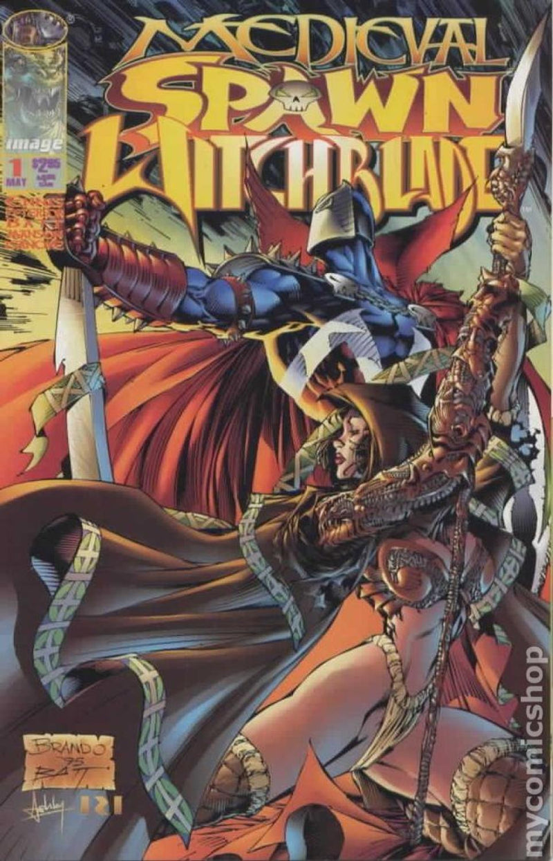 Medieval Spawn Witchblade 1996 1-3