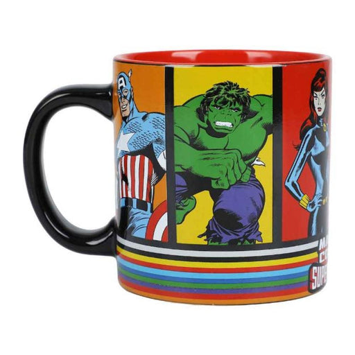 MARVEL COMICS SUPER HEROES 16 OZ. CERAMIC MUG