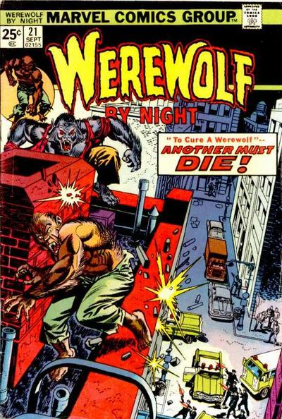 Werewolf by Night 1972 #21 - back issue - $15.00