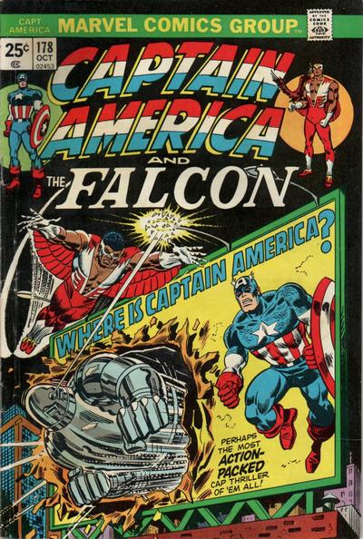 Captain America 1968 #178 - back issue