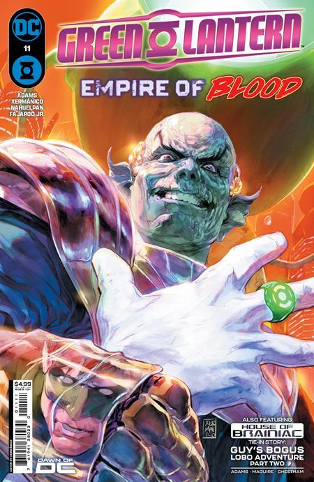 GREEN LANTERN #11 CVR A XERMANICO HOUSE OF BRAINIAC