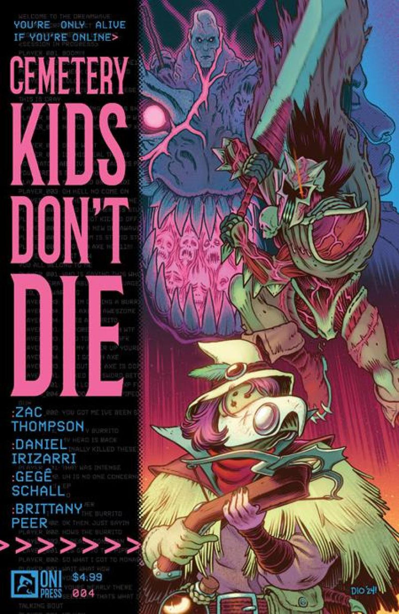 CEMETERY KIDS DONT DIE #4 CVR A DANIEL IRIZARRI (OF 4)