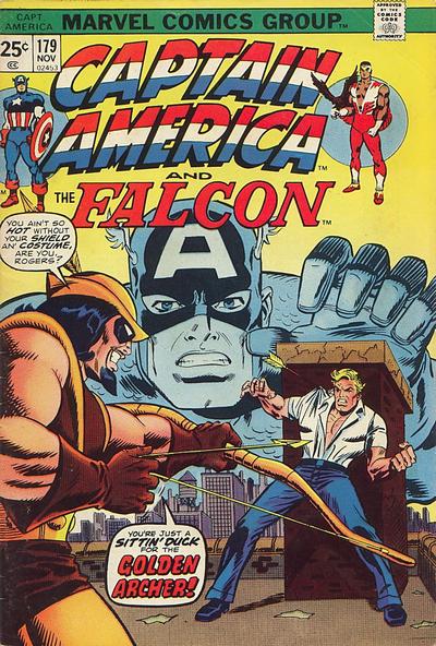 Captain America 1968 #179 - back issue