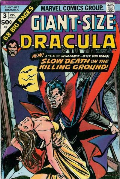 Giant-Size Dracula 1974 #3 - back issue - $20.00