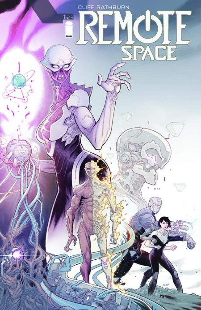 REMOTE SPACE #1 CVR A CLIFF RATHBURN WRAPAROUND (OF 4)