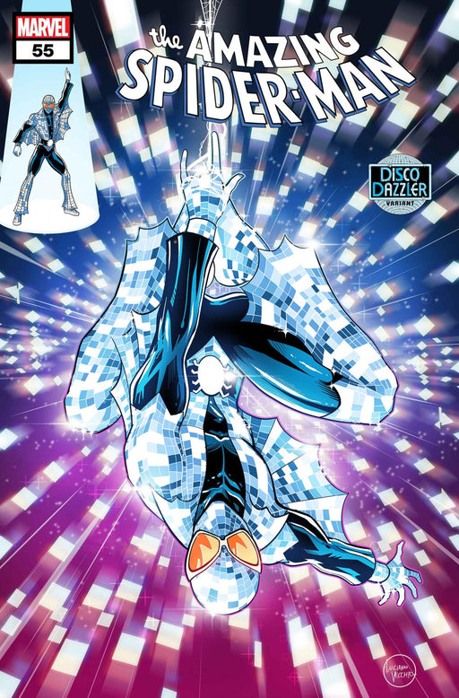 AMAZING SPIDER-MAN #55 LUCIANO VECCHIO DISCO DAZZLER VAR CVR C