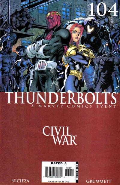 Thunderbolts 2006 #104 - back issue - $3.00