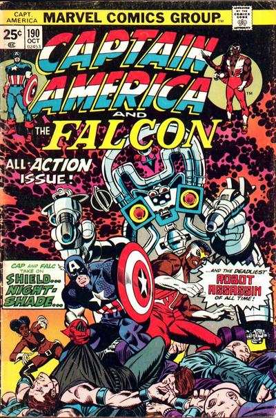 Captain America 1968 #190 Regular Edition - back issue - $15.00