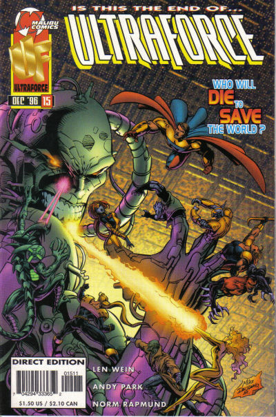 UltraForce 1995 #15 - back issue - $2.00