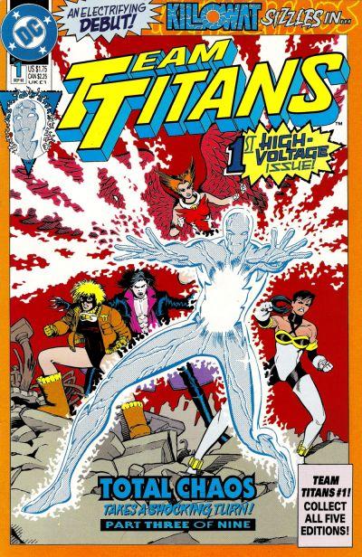 Team Titans 1992 #1 [Killowat] - back issue