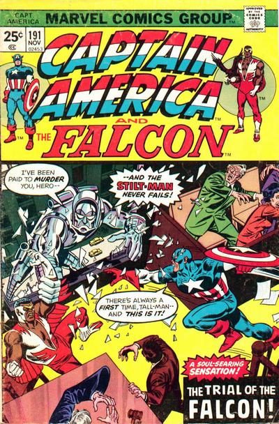 Captain America 1968 #191 Regular Edition - back issue - $15.00
