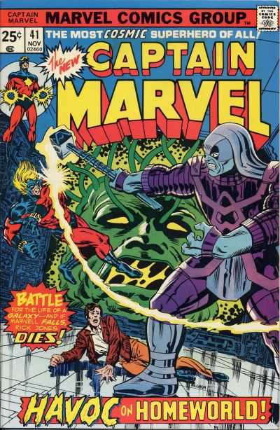 Captain Marvel 1968 #41 Regular Edition - back issue - $25.00