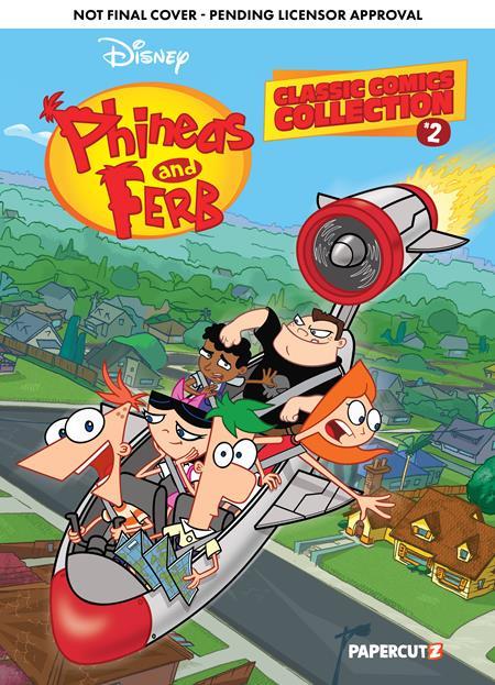 PHINEAS AND FERB CLASSIC COMICS COLLECTION HC VOL 2