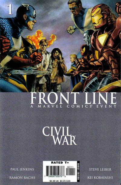 Civil War: Front Line 2006 #1 Direct Edition - back issue
