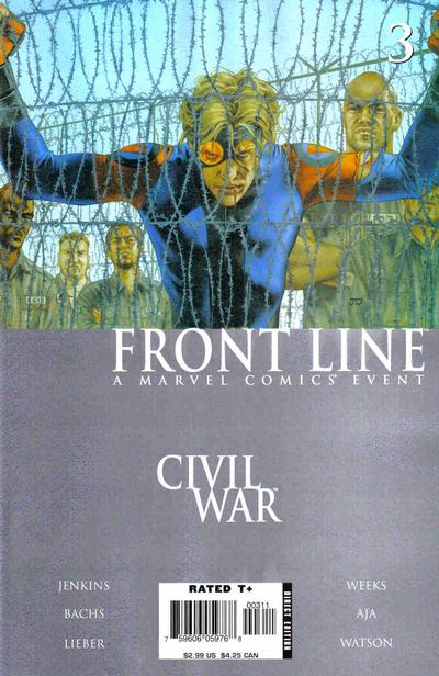 Civil War: Front Line 2006 #3 Direct Edition - back issue