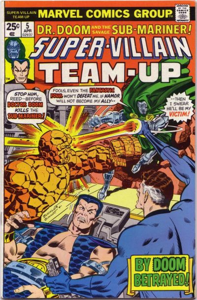 Super-Villain Team-Up 1975 #5 - back issue - $20.00