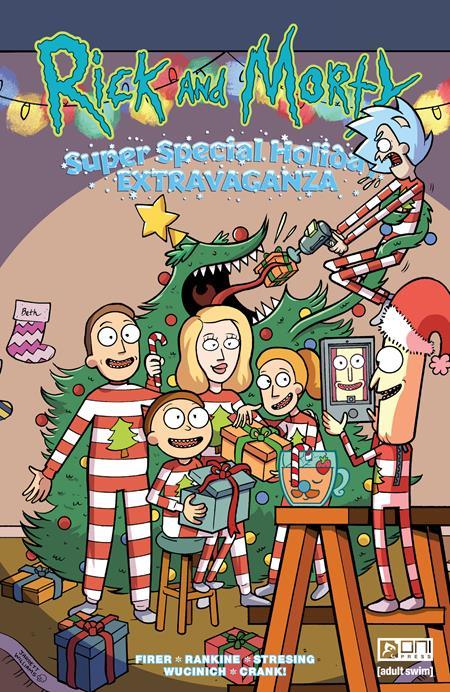 RICK AND MORTY SUPER SPECIAL HOLIDAY EXTRAVAGANZA #1 ONE SHOT CVR A JARRET WILLIAMS
