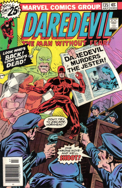 Daredevil 1964 #135 25¢ - back issue - $10.00