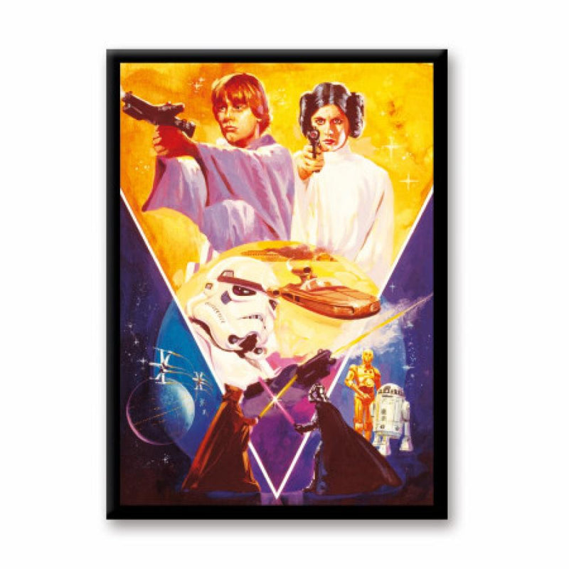 Star Wars Episode 4 Retro Poster Magnet