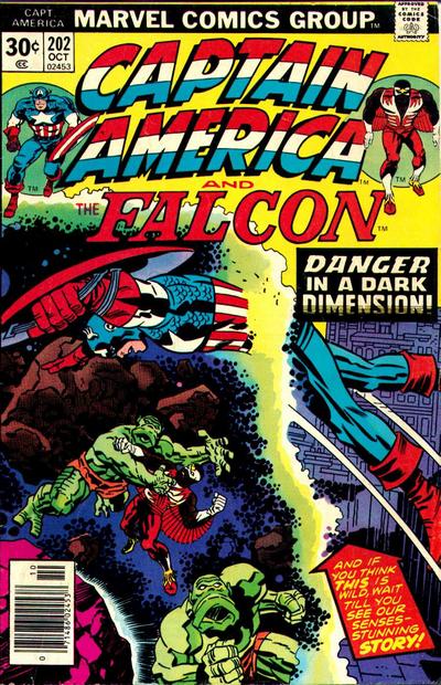 Captain America 1968 #202 Regular Edition - back issue