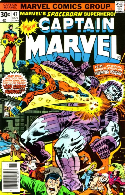 Captain Marvel 1968 #47 Regular Edition - back issue - $7.00
