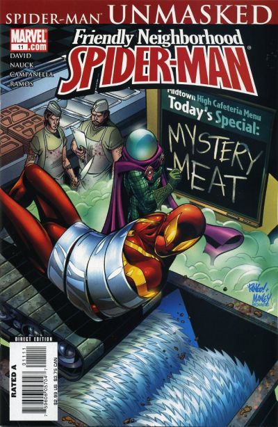 Friendly Neighborhood Spider-Man 2005 #11 Direct Edition - back issue
