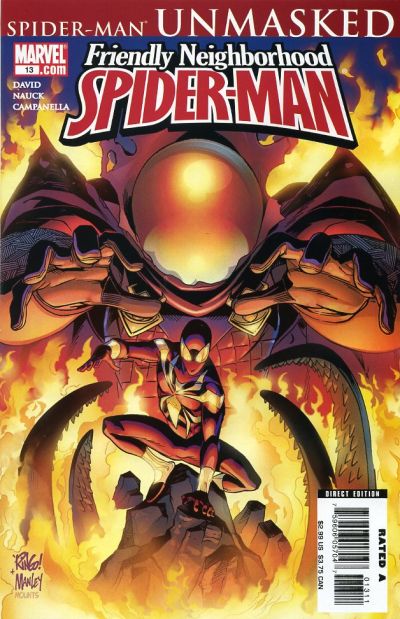 Friendly Neighborhood Spider-Man 2005 #13 Direct Edition - back issue