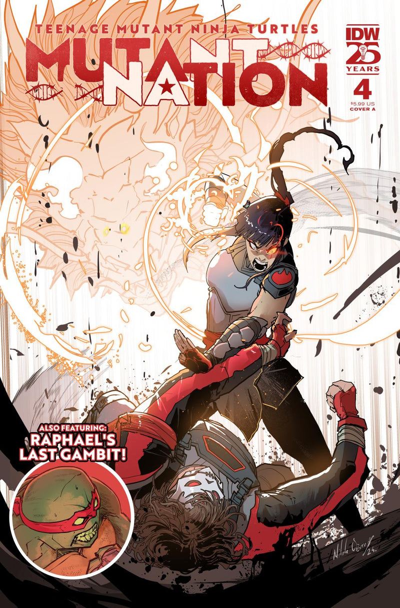 TEENAGE MUTANT NINJA TURTLES MUTANT NATION #4 COVER A CIZMESIJA CVR A