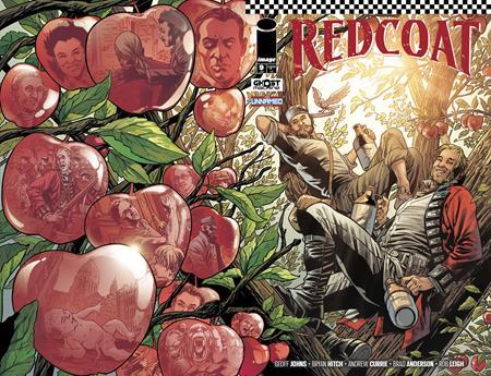 REDCOAT #9 CVR A BRYAN HITCH AND BRAD ANDERSON WRAPAROUND