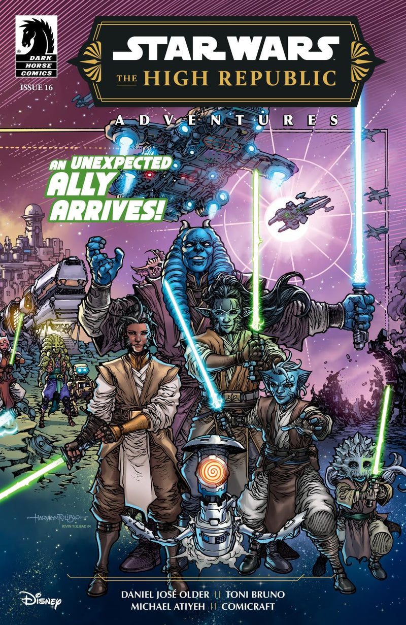 STAR WARS THE HIGH REPUBLIC ADVENTURES PHASE III #16 CVR A HARVEY TOLIBAO