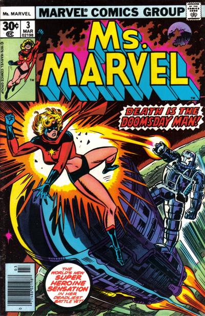 Ms. Marvel 1977 #3 - back issue - $1.00