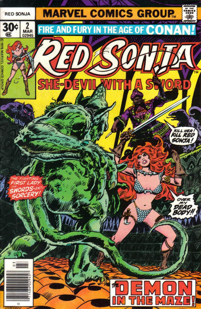 Red Sonja 1977 #2 - back issue - $15.00