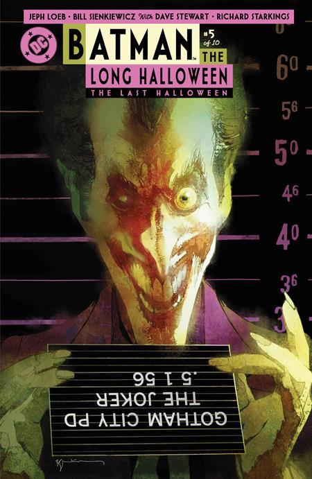 BATMAN THE LONG HALLOWEEN THE LAST HALLOWEEN #5 CVR B BILL SIENKIEWICZ CARD STOCK VAR OF 10