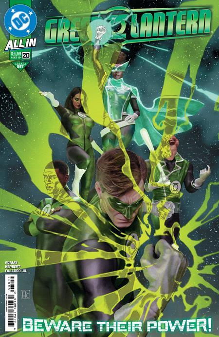GREEN LANTERN #20 CVR A ARIEL COLON