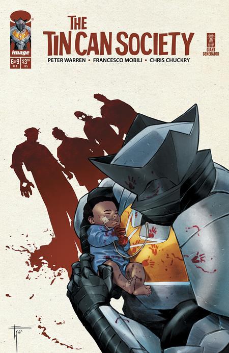 TIN CAN SOCIETY #6 CVR A FRANCESCO MOBILI AND CHRIS CHUCKRY OF 9